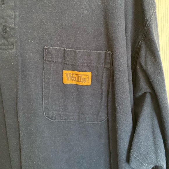 Walls workwear long sleeve w. Pocket - Picture 2 of 3